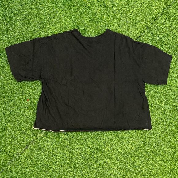 AC/DC Cropped Graphic Tee - Picture 4 of 4